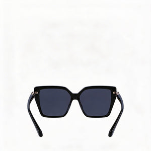 Ferragamo Sf1106s Square Sunglasses Unisex — side view, Non-Polarized Solid Grey lens