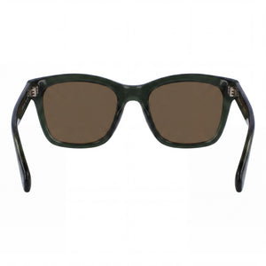 Ferragamo SF2001S Square Sunglasses for Men — interior view, Polarized lens detail