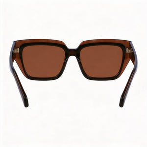 Ferragamo Sf2002s Rectangle Sunglasses Unisex — interior view, Non-Polarized lens detail