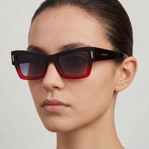 Ferragamo Sf2006s Red Sunglasses Unisex — lifestyle wear, sunny weather accessory