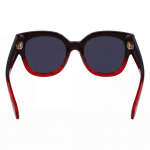 Ferragamo Sf2007s Rectangle Sunglasses Women — side view, Non-Polarized Gradient lens