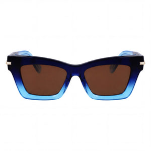 Ferragamo Sf2031s Cat Eye Sunglasses for Men — front view, Acetate frame