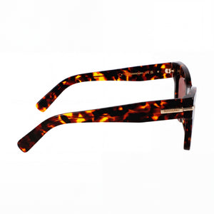 Ferragamo Sf2031s Square Sunglasses Women — side view, Clear Plastic lens