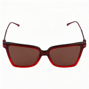 Ferragamo Sf2036s Cat Eye Sunglasses Unisex — front view, Acetate frame