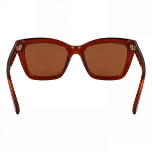 Ferragamo Sf2039se Cat Eye Sunglasses for Women — interior view, Non-Polarized lens detail