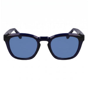 Ferragamo Sf2040se Square Sunglasses for Men — front view, Titanium frame