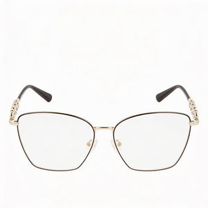 Ferragamo SF2217 Cat Eye Eyeglasses for Women — front view, Acetate
