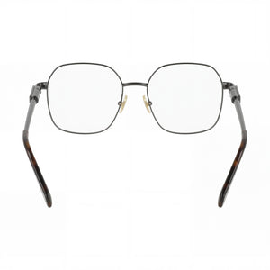Ferragamo Sf2239 Square Eyeglasses Women — side view, Black Acetate temples