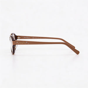 Ferragamo Sf2795ra Rectangle Eyeglasses for Men — front view, Metal