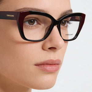 Ferragamo SF2938N Black Eyeglasses Unisex — lifestyle wear, reading and quiet evenings