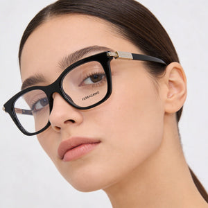 Ferragamo SF2973 Black Eyeglasses Women — lifestyle wear, reading and daily wear