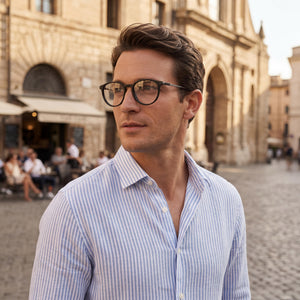 Ferragamo Sf2976 Black Eyeglasses Men — lifestyle wear, video calls and remote work days
