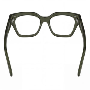 Ferragamo SF2983 Square Eyeglasses for Men — interior view, Polycarbonate demo lenses