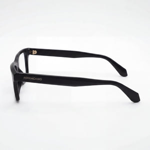 Ferragamo SF2986 Rectangle Eyeglasses for Men — front view, Acetate