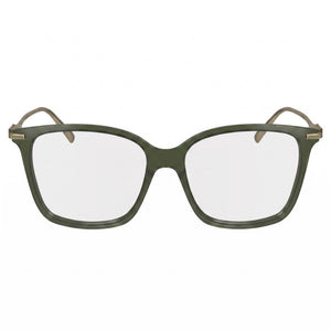Ferragamo SF2992 Square Eyeglasses for Men — front view, Acetate