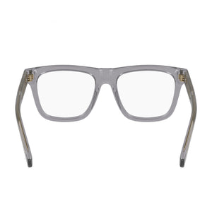 Ferragamo Sf2997 Rectangle Eyeglasses Men — side view, Gray Acetate temples