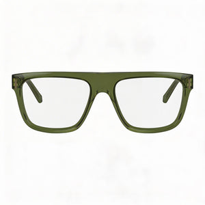 Ferragamo SF2997 Rectangle Eyeglasses for Men — front view, Metal