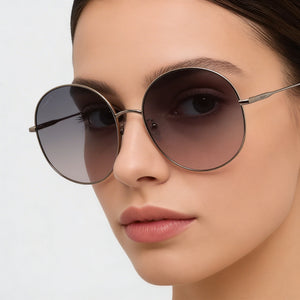 Ferragamo SF299S Silver Eyeglasses Women — lifestyle wear, office and reading