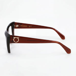 Ferragamo Sf3008 Butterfly Eyeglasses for Women — front view, Acetate