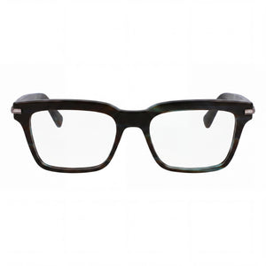 Ferragamo Sf3014 Square Eyeglasses for Men — front view, Acetate