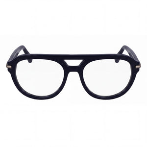 Ferragamo SF3016 Rectangle Eyeglasses for Men — front view, Metal