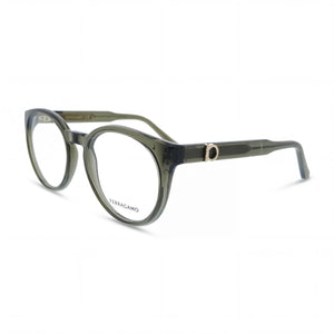 Ferragamo Sf3032e Green Round Eyeglasses for Women, Acetate frame