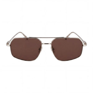Ferragamo SF313S Rectangle Sunglasses for Men — front view, Acetate frame