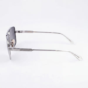 Ferragamo Sf318sp Aviator Sunglasses Women — side view, Clear Polycarbonate lens