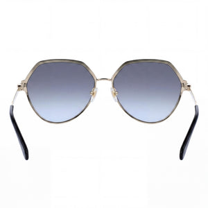 Ferragamo Sf325s Round Sunglasses for Women — interior view, Clear lens detail