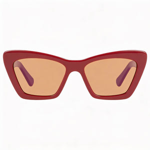 Ferragamo Sf929s Cat Eye Sunglasses Unisex — front view, Cellulose Acetate frame