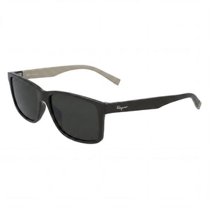 Ferragamo SF938S Green Rectangle Sunglasses Unisex, Green lens