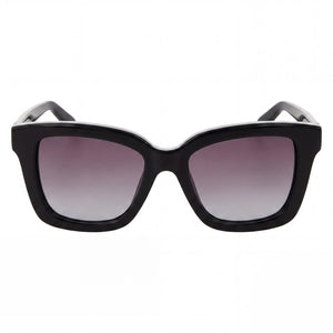 Ferragamo SF955S Square Sunglasses for Women — front view, Plastic frame