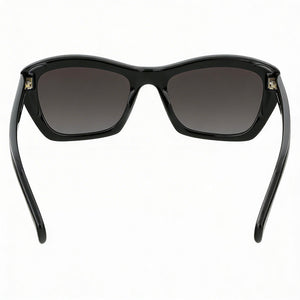 Ferragamo SF958S Rectangle Sunglasses Unisex — interior view, Non-Polarized lens detail