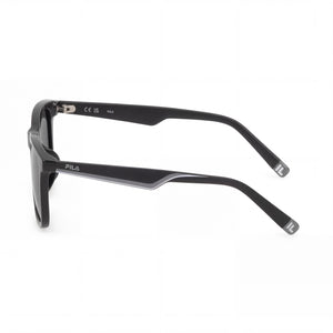 Fila Rectangle Sunglasses Men — side view, Smoke lens