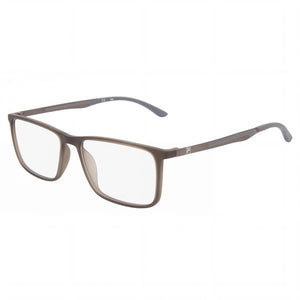 Fila Gray Rectangle Eyeglasses for Men, Clear Demo lens