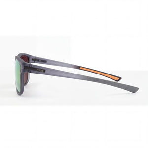 Fila SFI302 Rectangle Sunglasses Men — side view, Polarized Green lens