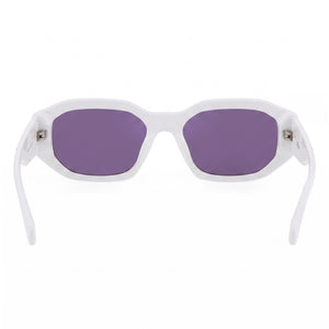Fila SFI315 Rectangle Sunglasses Unisex — side view, Non-Polarized White lens