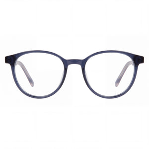 Fila VF9322 Round Sunglasses for Men — front view, Stainless Steel frame
