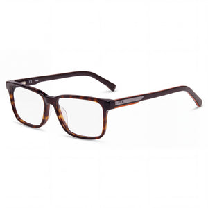 Fila VF9349 Havana Rectangle Eyeglasses for Men