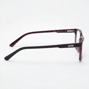 Fila VFI034 Rectangle Eyeglasses for Men — front view, Acetate