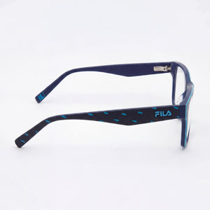Fila Vfi115 Rectangle Eyeglasses for Men — front view, Acetate and metal