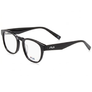 Fila VFI211 Black Square Eyeglasses Unisex, Acetate frame