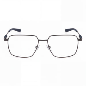Fila VFI534 Rectangle Eyeglasses for Men — front view, Stainless Steel