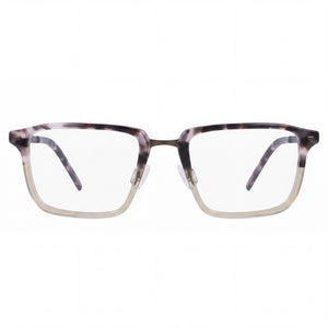Flexon B2037 Rectangle Eyeglasses for Women — front view, Metal