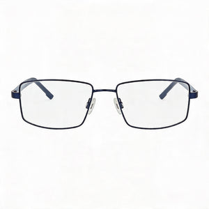 Flexon Classic Rectangle Eyeglasses for Women — front view, Acetate