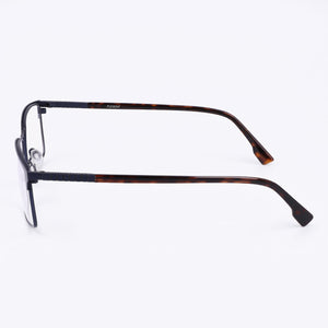 Flexon E1129 Rectangle Eyeglasses Unisex — front view, Acetate