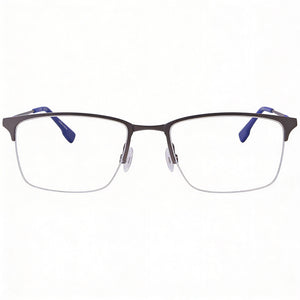 Flexon E1130 Rectangle Eyeglasses Unisex — front view, Acetate