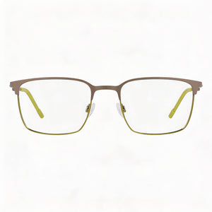 Flexon E1140 Rectangle Eyeglasses Unisex — front view, Acetate