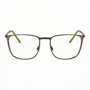 Flexon E1143 Rectangle Eyeglasses for Men — front view, Metal