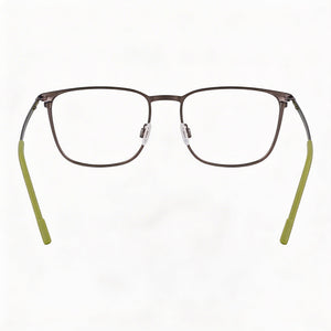 Flexon E1143 Rectangle Eyeglasses for Men — front view, Metal